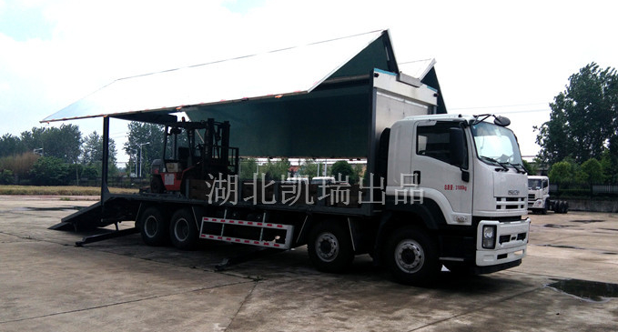 廂式計(jì)量檢衡車(chē)-五十鈴廂式檢衡車(chē)-國(guó)六四軸廂式檢衡車(chē)- DWJ5321JJHXS6型計(jì)量檢衡車(chē)